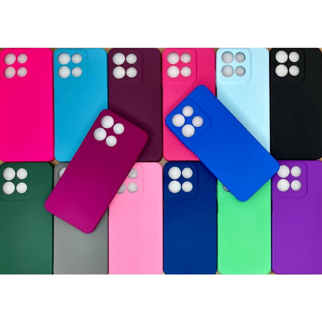 Capa Capinha Para Motorola G15  Silicone Aveludado Película Case