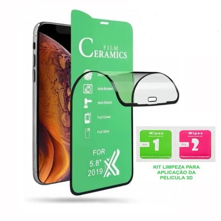 Película Cerâmica Flexível 9D 3D Samsung Gel Hidrogel Para Samsung S20 S21 S22 S23 S24 S25