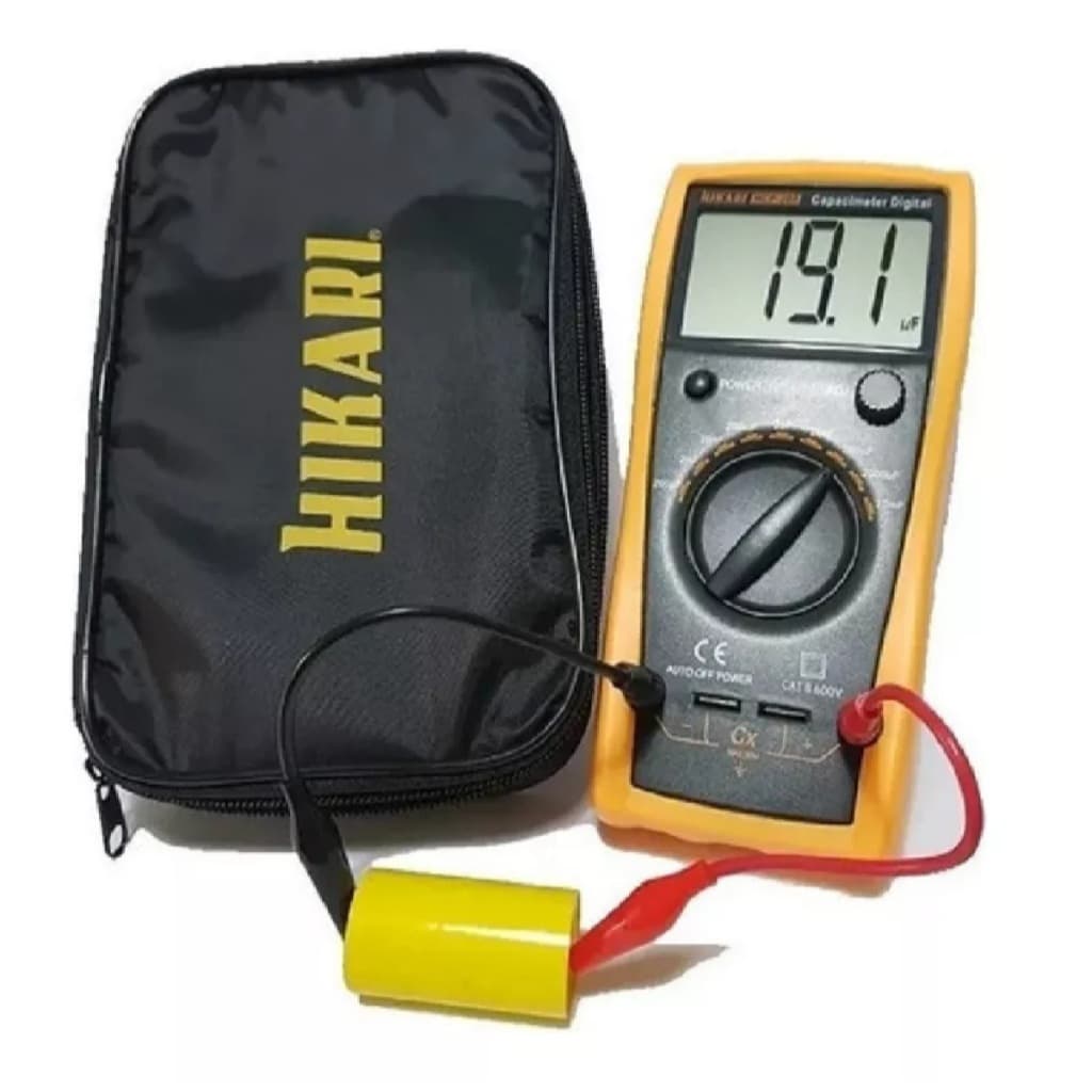 Capacimetro Digital Hikari Hcp 200 21n256 Bateria 9v