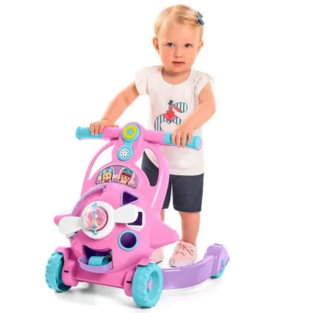 Andador Bebê Aviador 2 em 1- 0891 Ta Te Ti