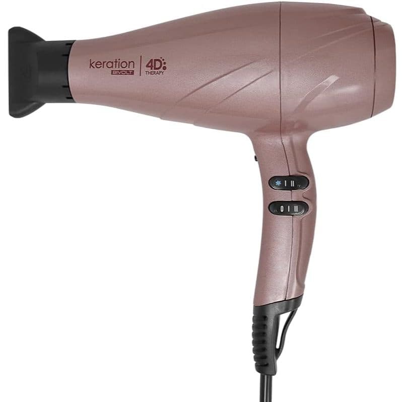 Secador Gama Italy Profissional Keration 4D Therapy 2500W Rose