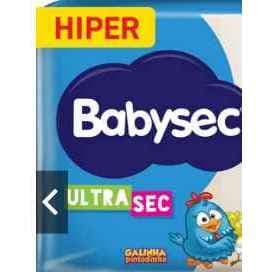 Fralda Baby Sec Hiper  G C/64 Fraldas