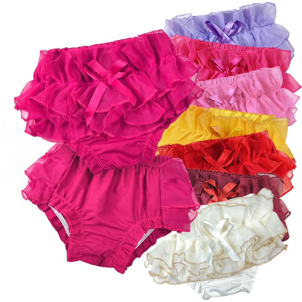 KIT 10 bunda rica tapa fralda 100% algodão calcinha infantil frufru babado