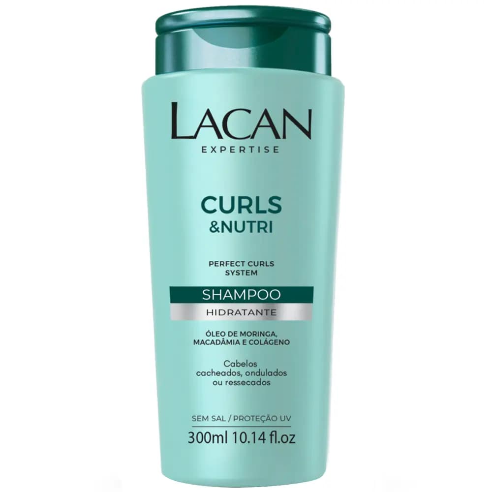 Lacan Curls & Nutri Shampoo Hidratante 300ml