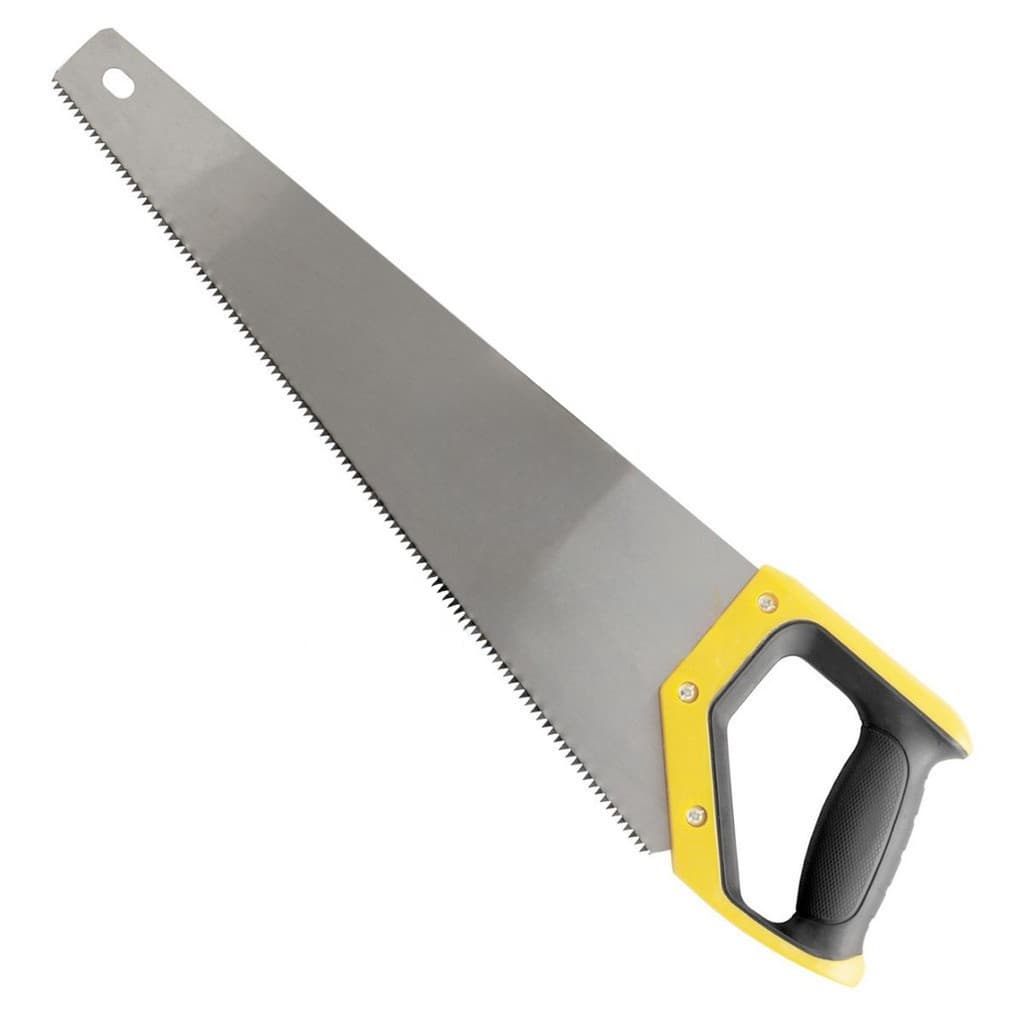 22"55cm Serrote Profissional Cabo Plástico para Carpinteiro Obra Construção Aço Reforçado Multiuso