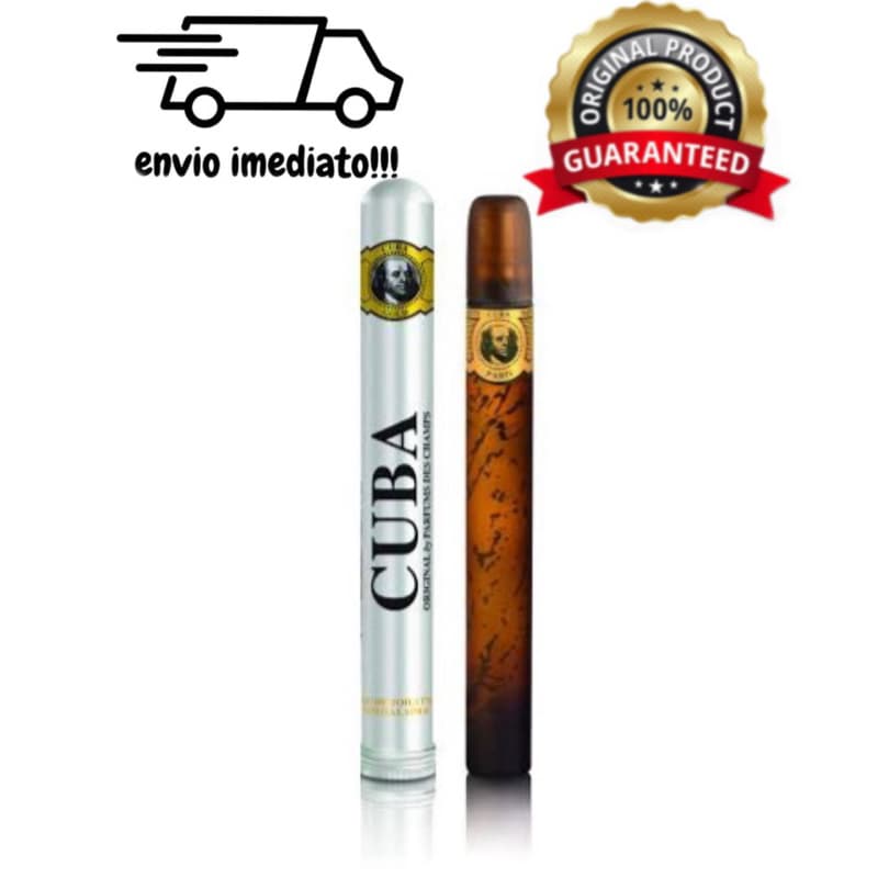 Perfume Cuba Gold （Dourado） Men Eau de Toilette - Perfume Masculino 35mL （Importado）