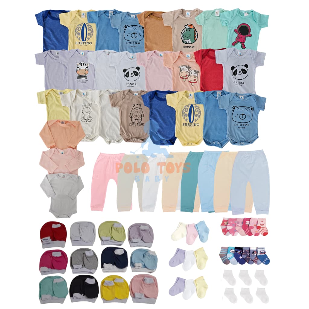 Kit 36 peças enxoval de bebe maternidade