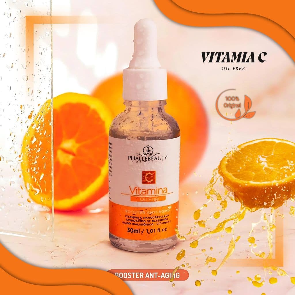 Sérum Vitamina C - PHALLEBEAUTY Original ant idade