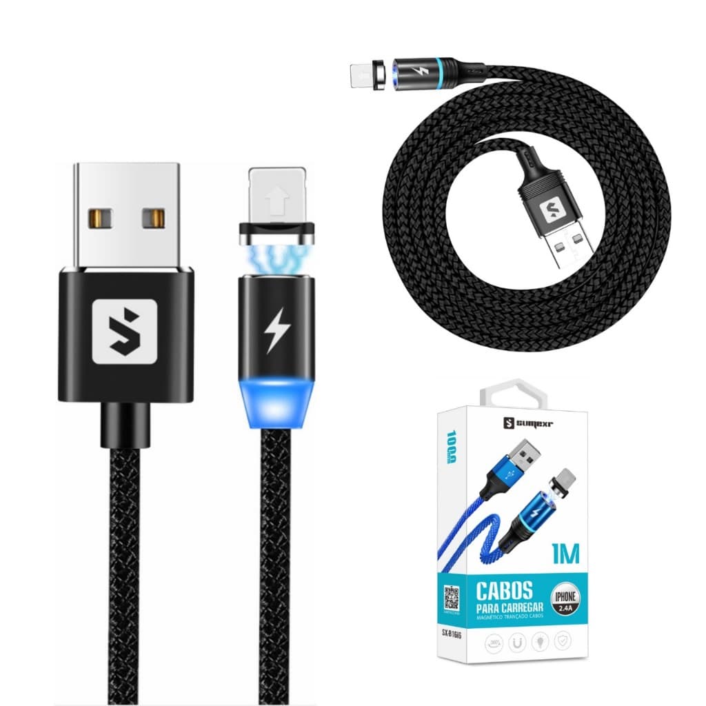 Kit C/2 Cabo Magnetico  V8, J3 Prime, Lenovo , Moto G5,Moto C Usb