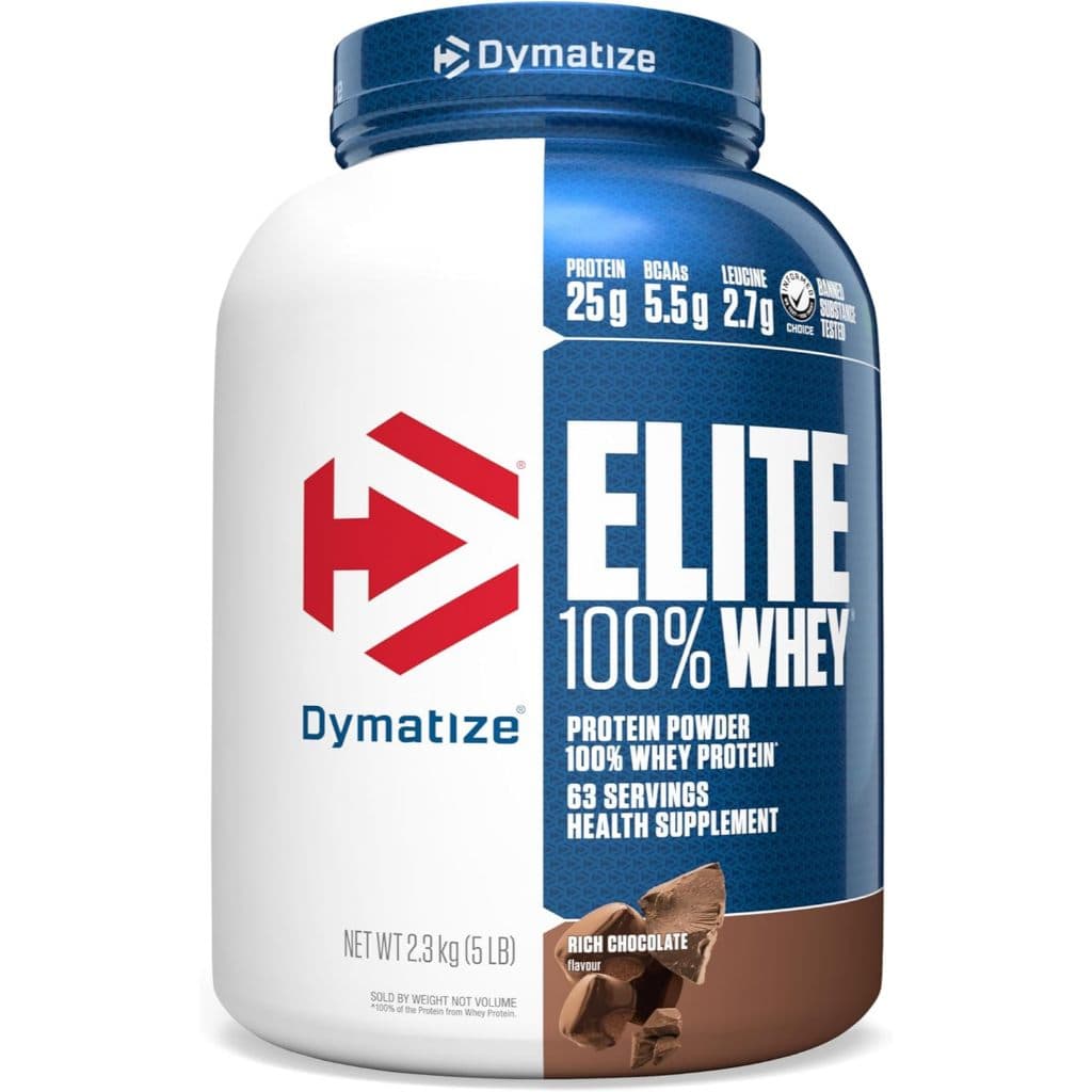 Elite 100% whey Protein DYMATIZE CHOCOLATE 2.4KG