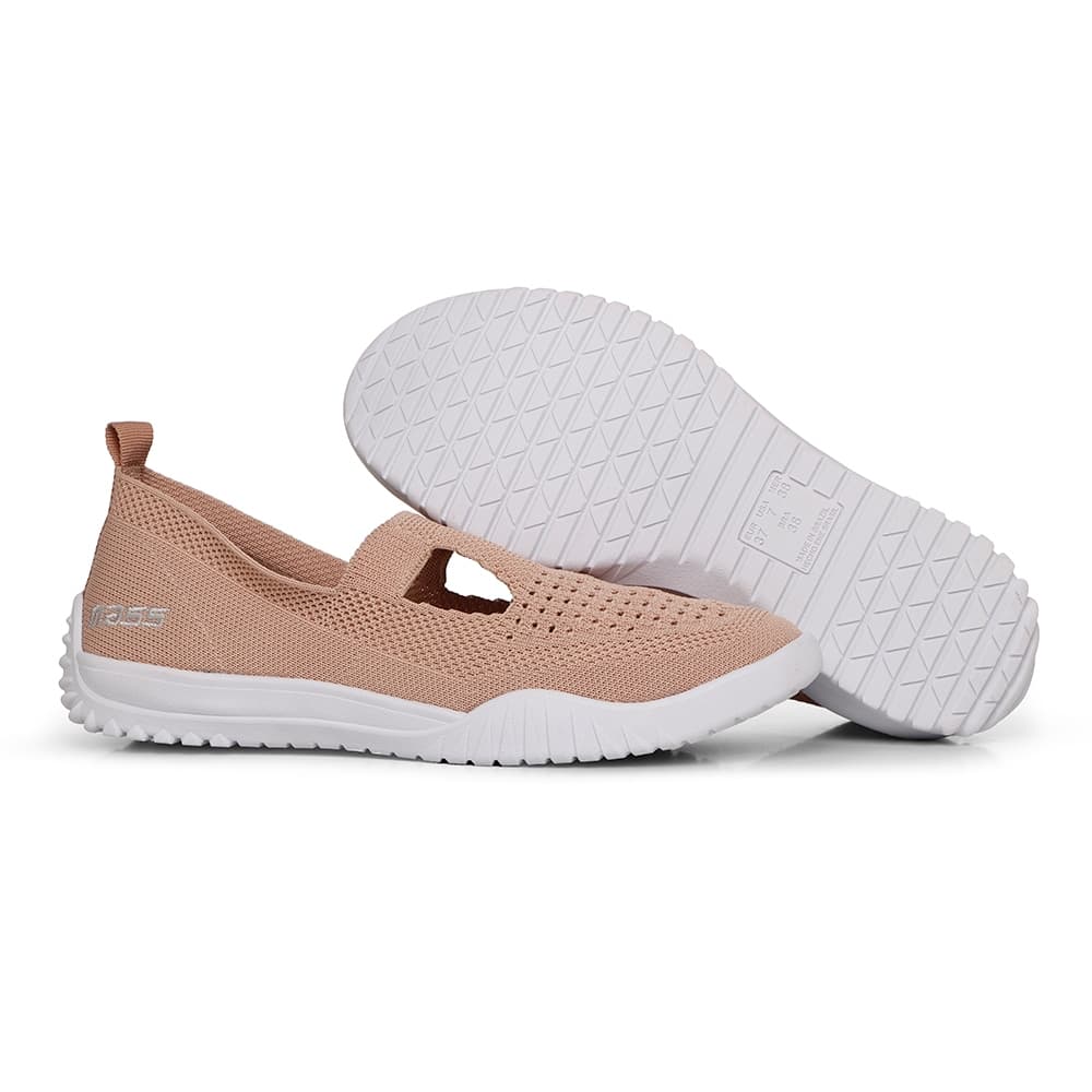 Tênis Feminino Meia Em Knit Ultra Leve Calce Fácil Confortável Macio Academia Caminhada CorridaM800