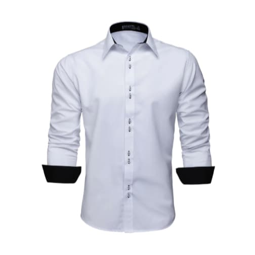 Camisa Social Masculina Manga Longa Slim Blusa Luxo