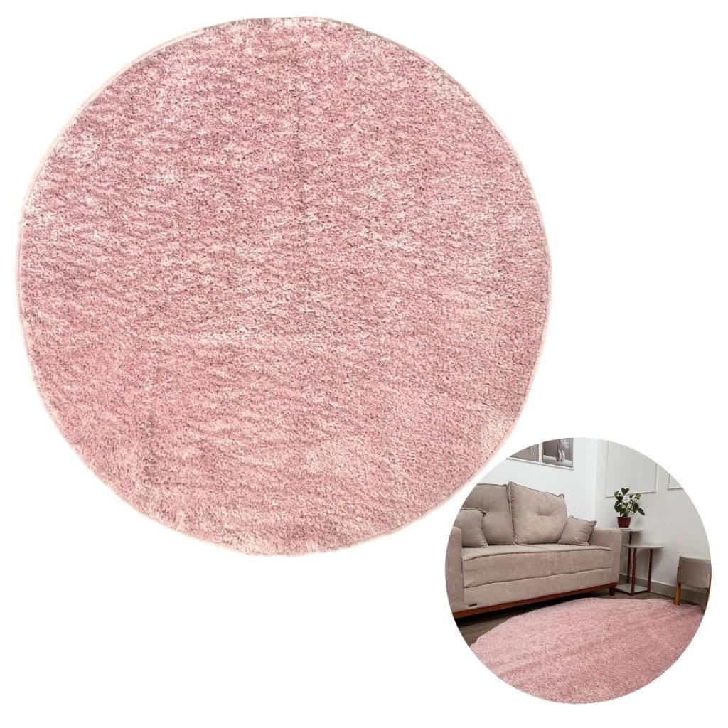 Tapete Sala Charmoso Sofisticado Decorativo Salão Lash Rosa Quarto Delicado Menina Antiderrapante 1m