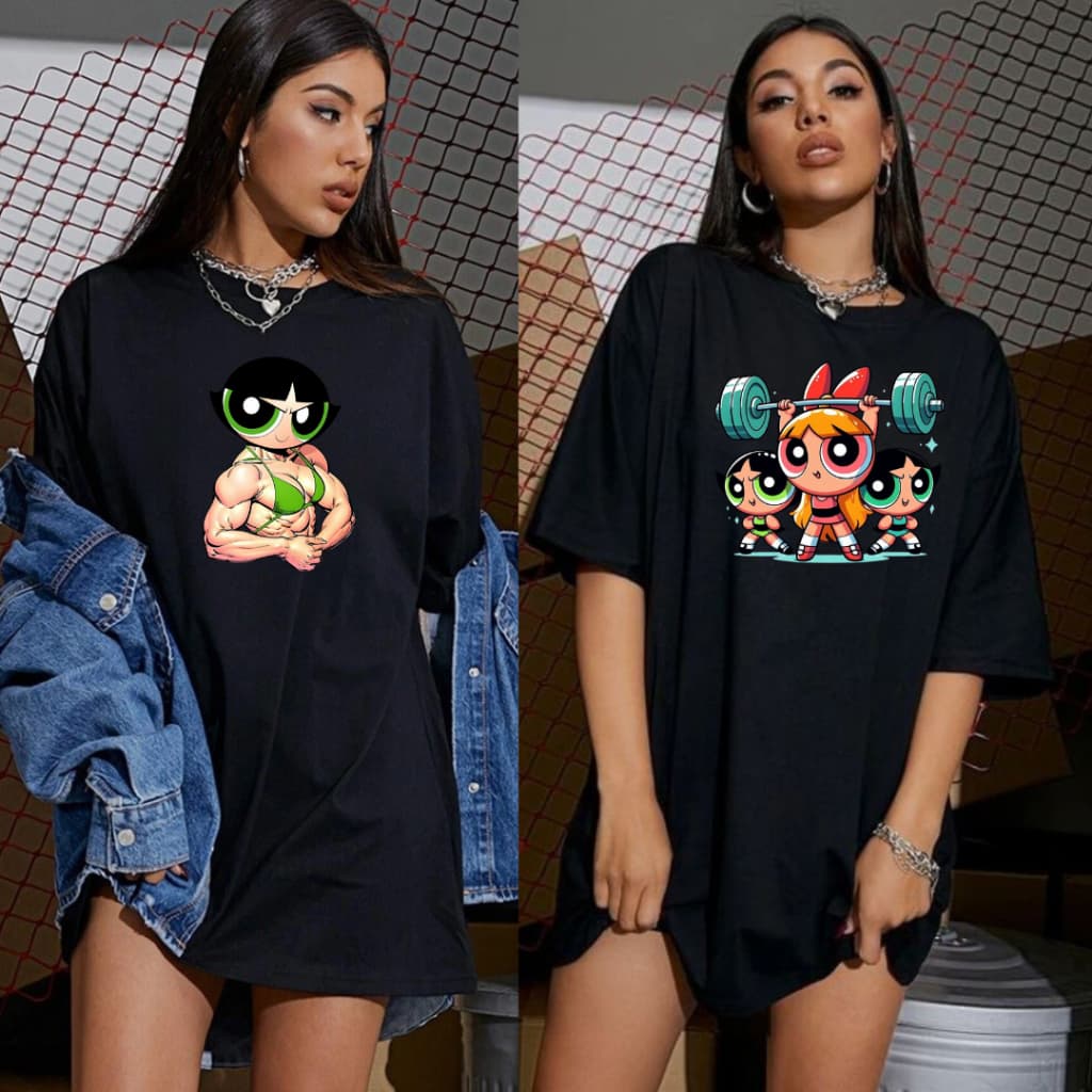 Kit 2 Camisetas Blusa Tshirt Academia Feminina Pretas Treino Crossfit Fitness Musculação Para
