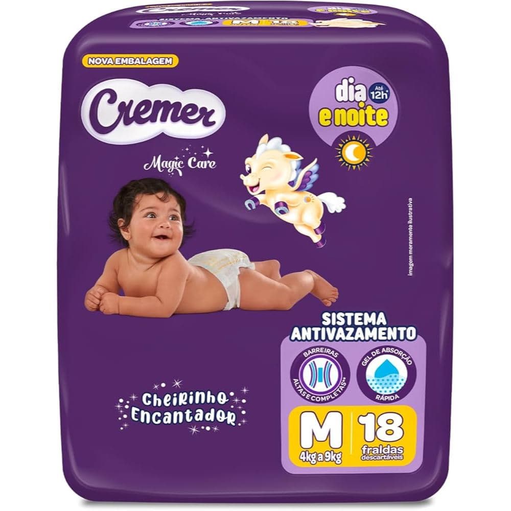 Fralda Cremer Jumbinho M 18un