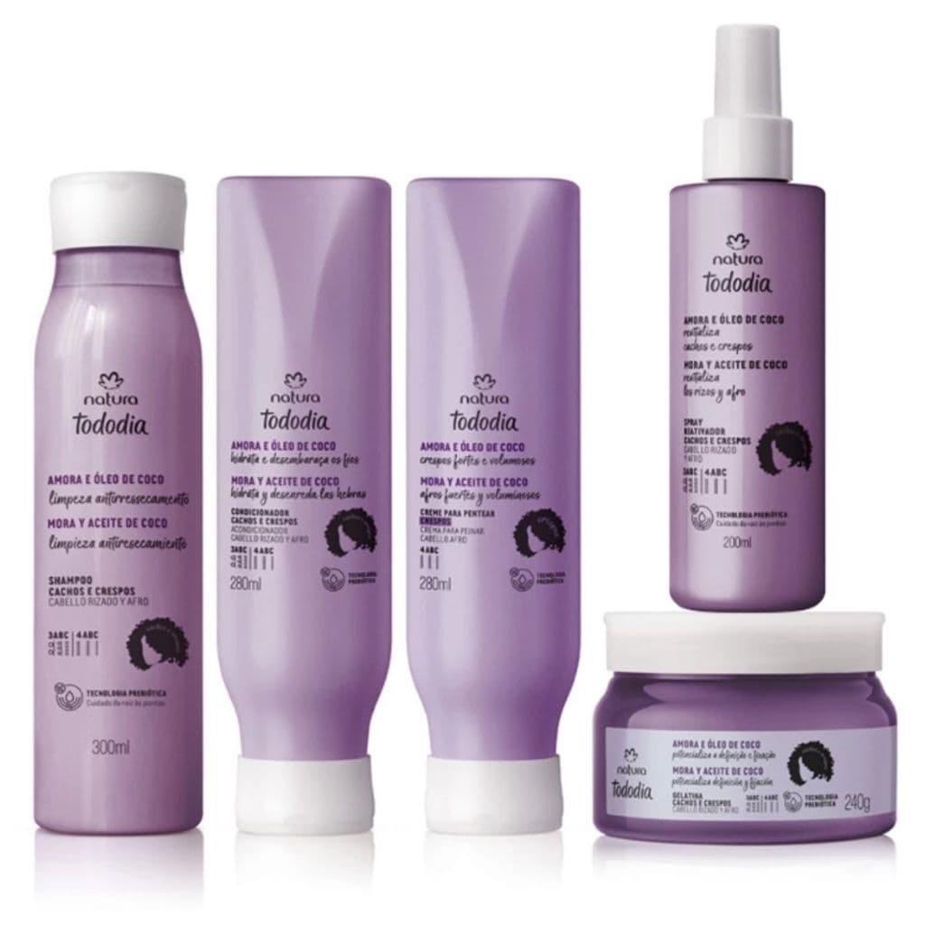 Shampoo Condicionador Creme de Pentear Mascara Capilar Spray Hidratante Nutritivo Reparador Lumina Natura