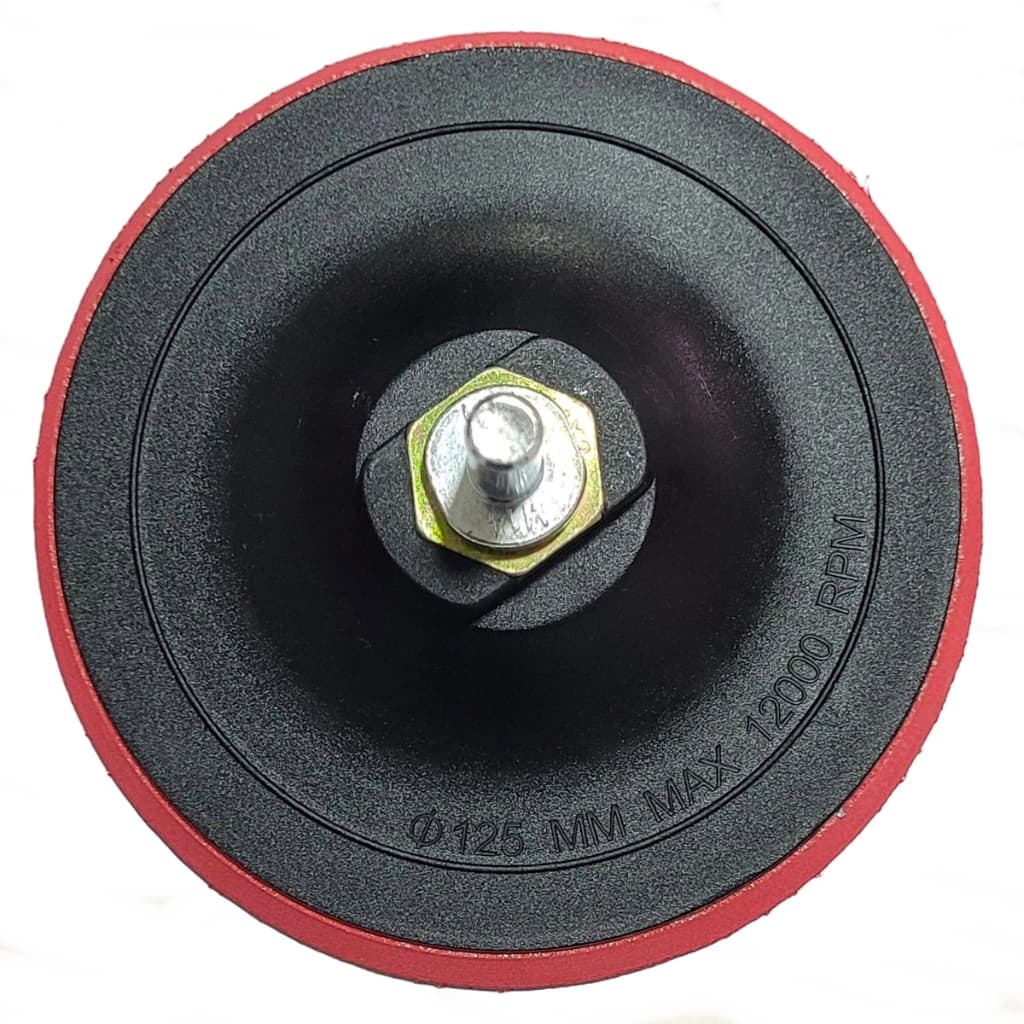 Suporte Para Lixadeira Politriz Com Velcro 125mm Para Uso Em (Lixadeira, Furadeira E Esmerilhadeira)
