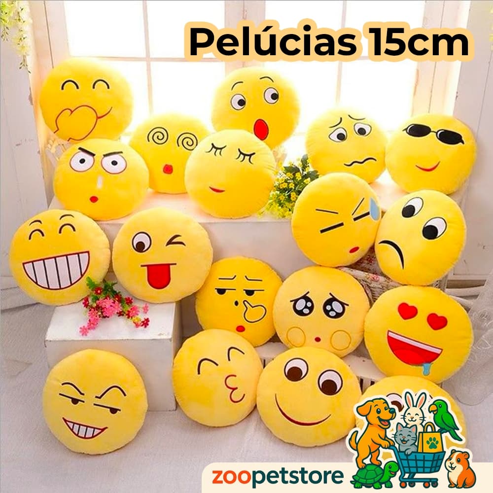 Brinquedo Pelúcia para Cães e Gatos Emotion 15cm