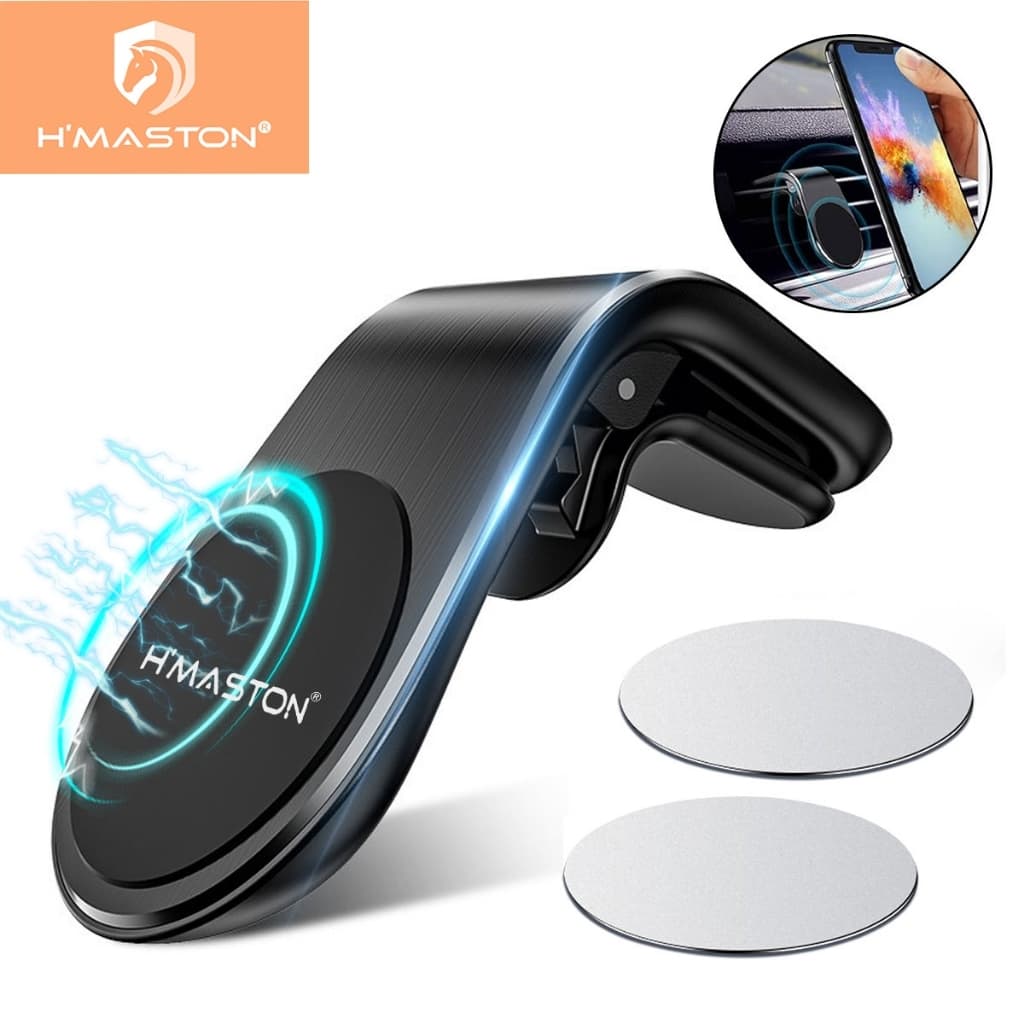 H'maston CJ-23 Suporte Celular Veicular GPS Ima Para Carro Magnetico Universal 360° Original