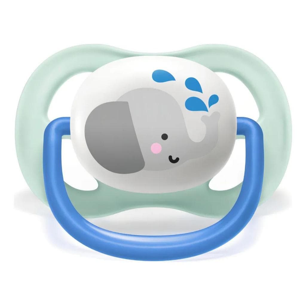 Philips Avent Scf081/06 Chupeta Ultra Air Azul 0-6m Elefante ENVIO IMEDIATO NOTA FISCAL
