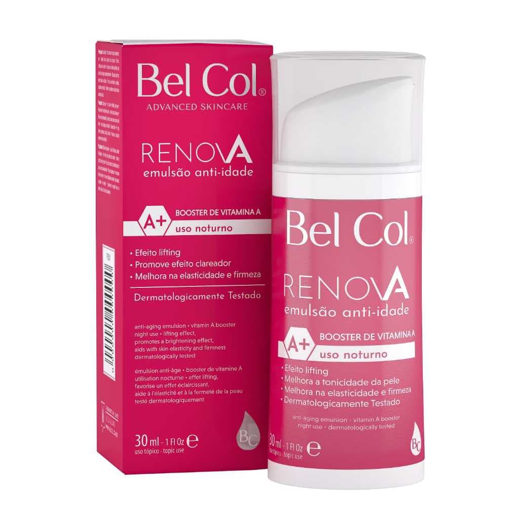 Emulsão Anti-Idade Renova Booster Vitamina A 30ml Bel Col