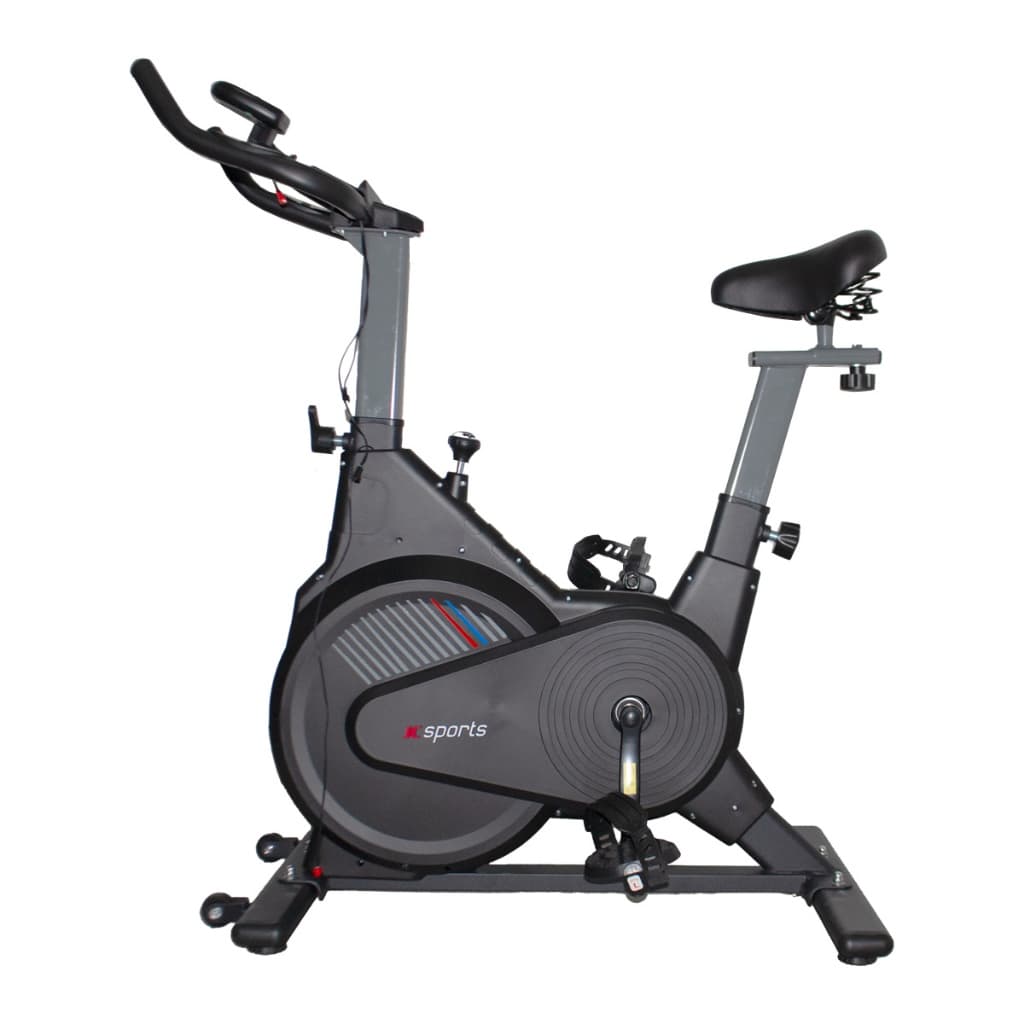 icicleta Ergométrica Compacta e Silenciosa - Bike Spinning para Apartamento, 150kg