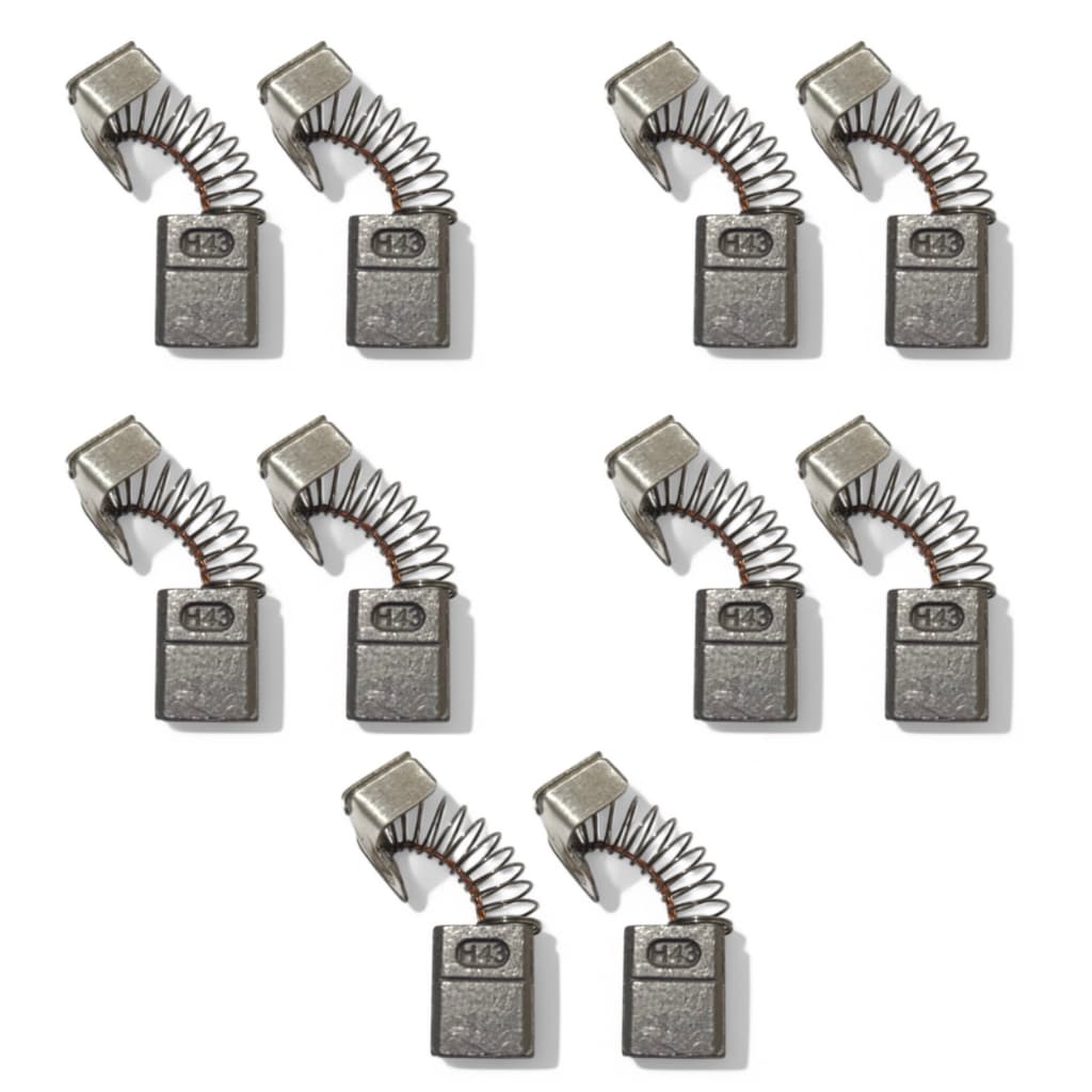 Escova de Carvao Eletrografite Serra Marmore H43 Gdc 14-40 1548 / GDC 150 Titan / Gks 1546 - 05 Pares