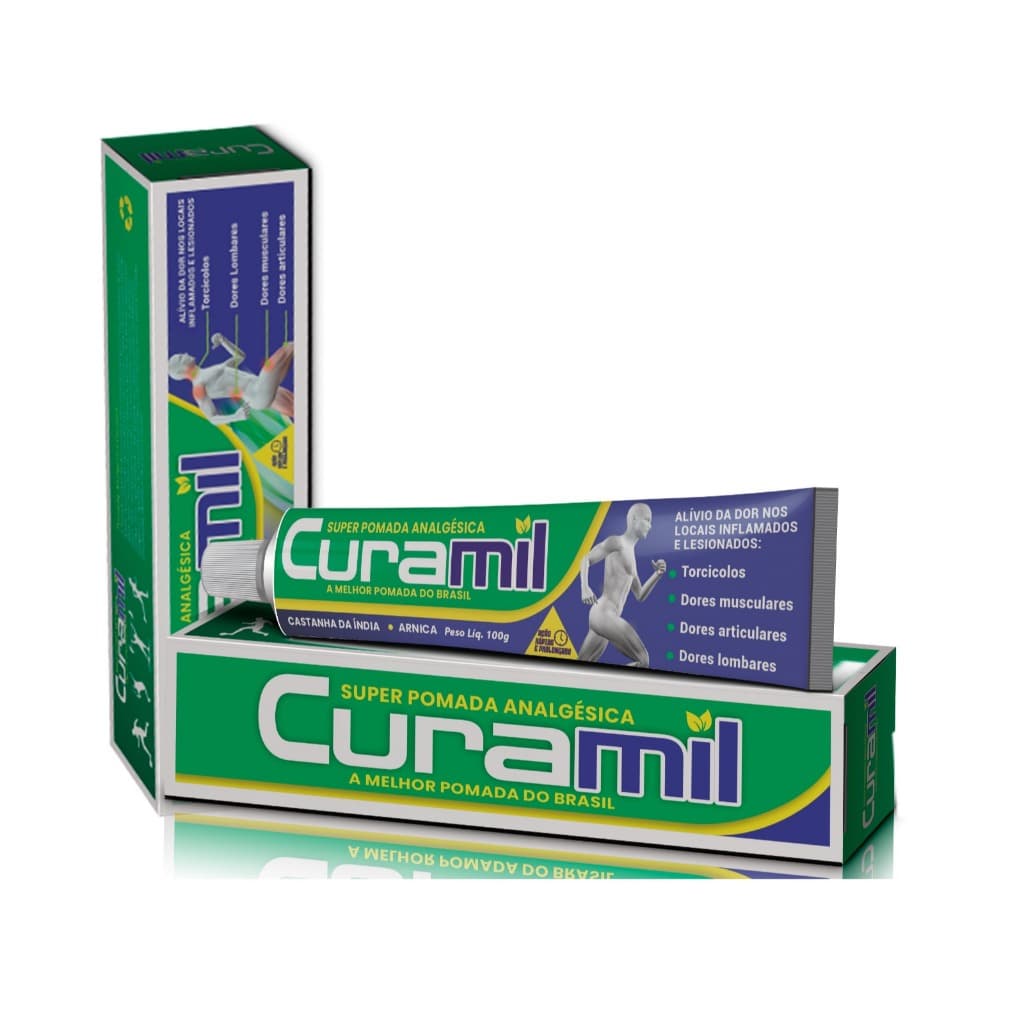 Kit com 20 Pomadas Curamil