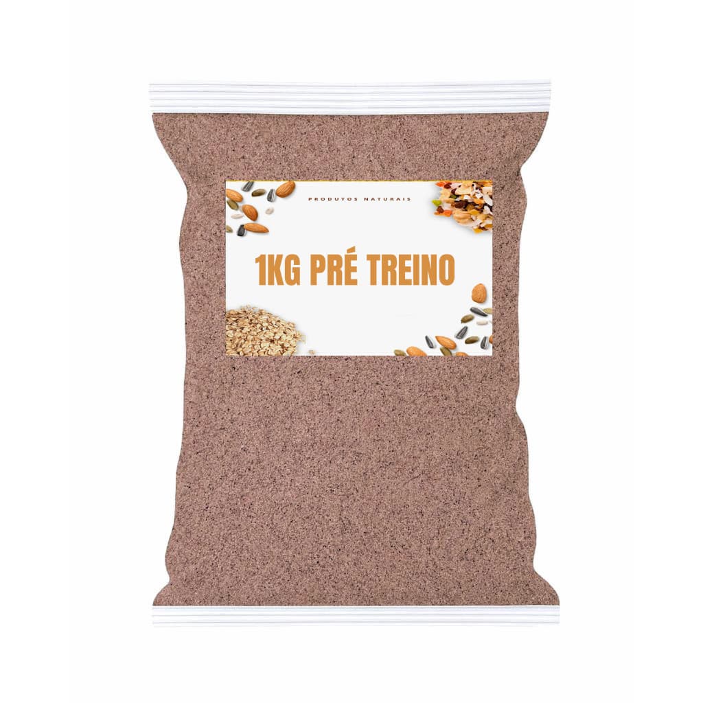 Pré-Treino Natural em Pó – Mix Potente de 1kg