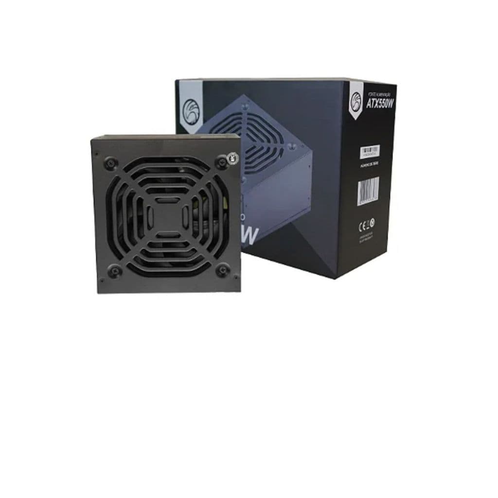 Fonte 550W Real ATX APFC Brazil PC – Ideal para PC Gamer
