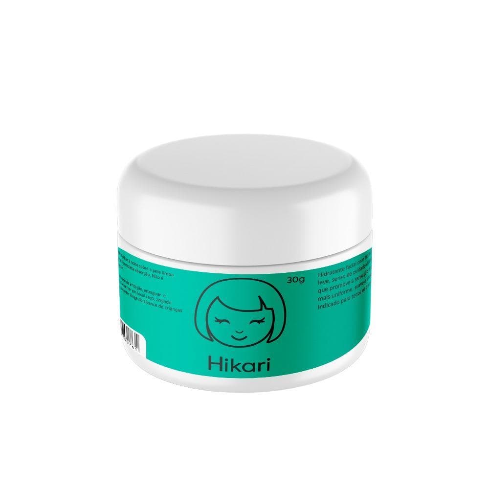 Hidratante Facial Hikari | Hidratação com Ativos Naturais e Absorção Rápida