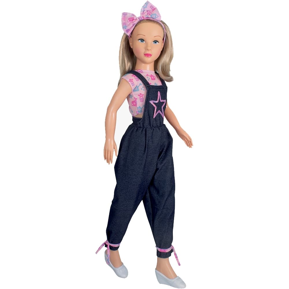 Boneca Isabelly Jeans 80cm Musical Canta 3 Musicas Articulada - Brink Model