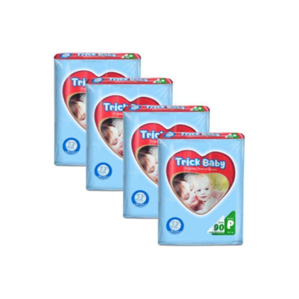 Fralda Infantil Trick Baby Kit c/ 4