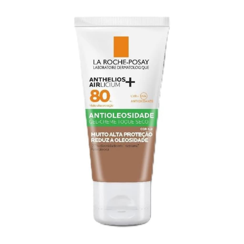 Protetor Solar Facial La Roche-Posay Anthelios Airlicium+ FPS80 Cor 4.0 Com 40g