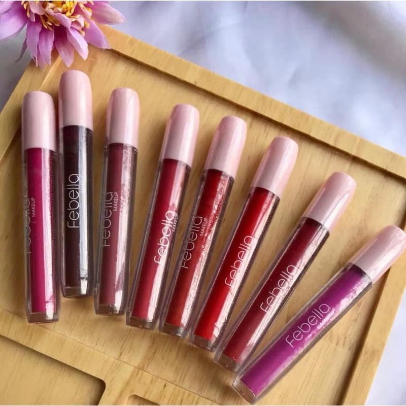 Batom Liquido Matte Febella Hidratante Longa Duração