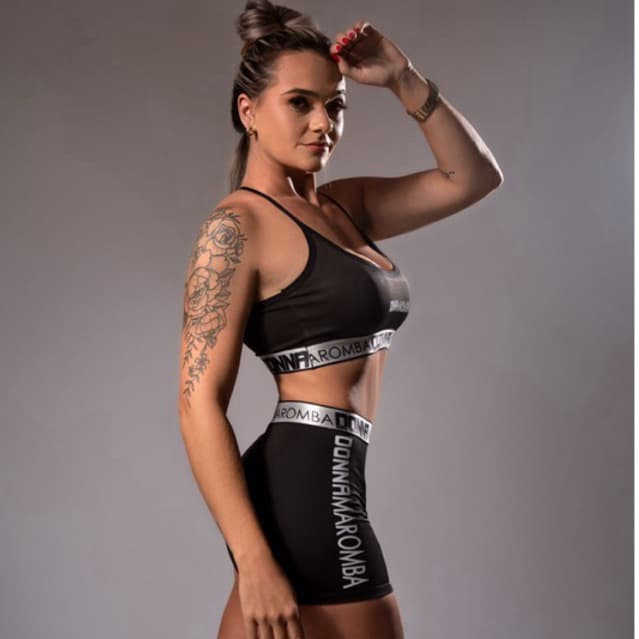 Kit 3 Short Feminino Fitness  Zero Transparência Musculação Treinos Esportes