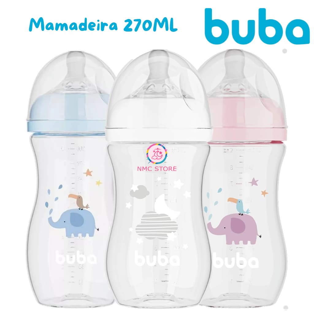 Mamadeira Easy Flow - Anticólica 270 ml Buba