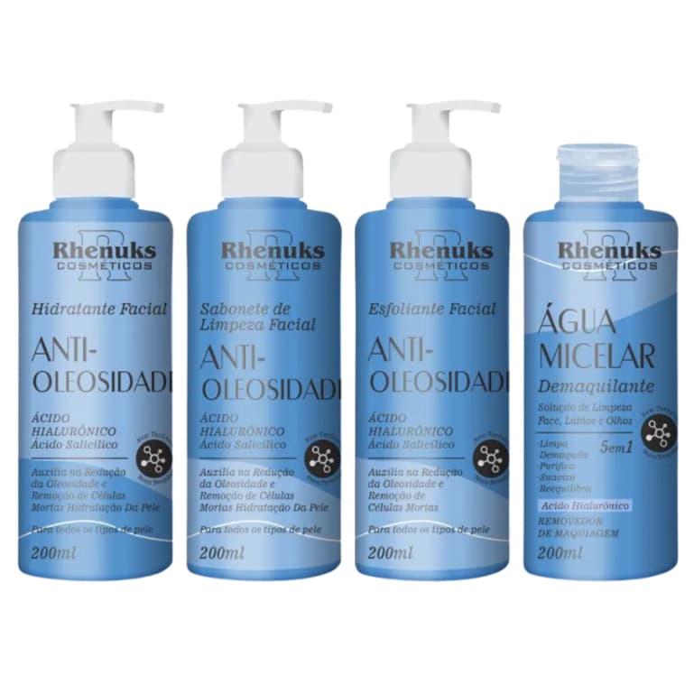 Skin Care Anti Idade Oleosidade Rosa Mosqueta Rhenuks Pele Hidratada Revitalizada Macia