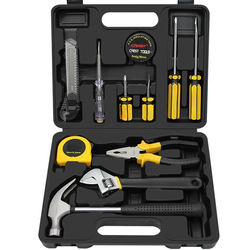 Kit Ferramentas Maleta Jogo Organizadora 7/12/27 Peças Multiuso Casa-BOMVINK