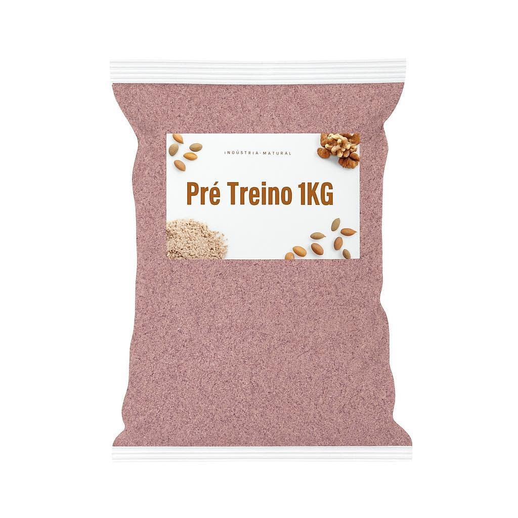 Pré-Treino Natural em Pó – Mix Potente Para Treino Embalagem Econômica de 1kg
