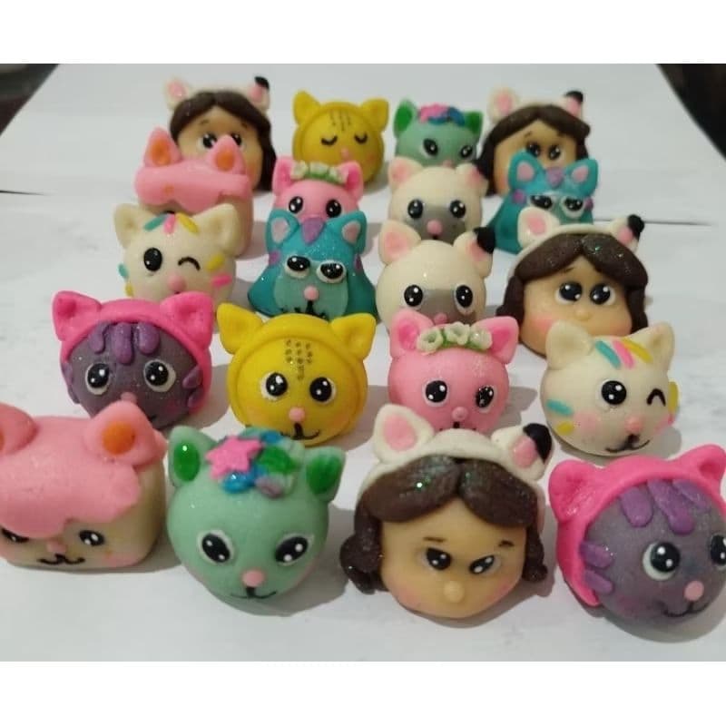 Docinho modelado de leite em pó no tema Gabi e a casa mágica. 10uni. Doce de leite ninho. Festa infantil Pasta.