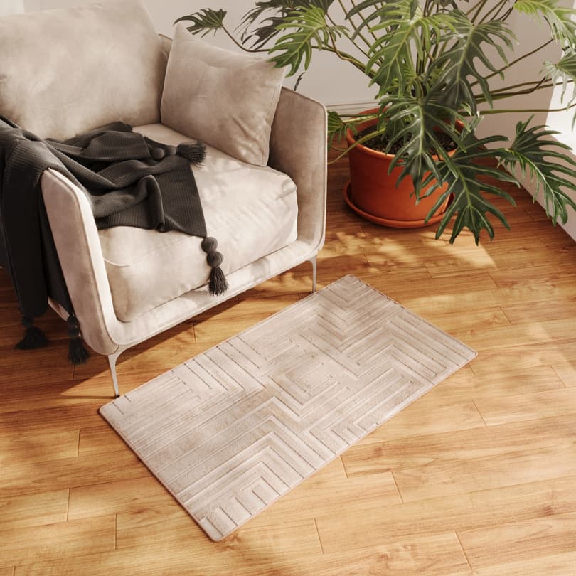 Mini Passadeira Itália 50x100cm Cozinha Corredor Sala Quarto Geométrico Premium Antiderrapante