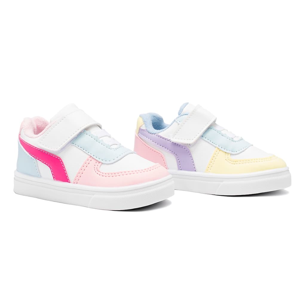 Tenis Feminino Infantil Casual Street Leve e Confortável Funfy Kids Menina 3210A2 20 ao 31