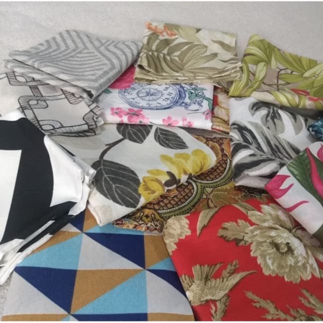 10 retalho estampado p/tapete, artesanato, patchwork 60cm x 40cm tecido gorgurinho