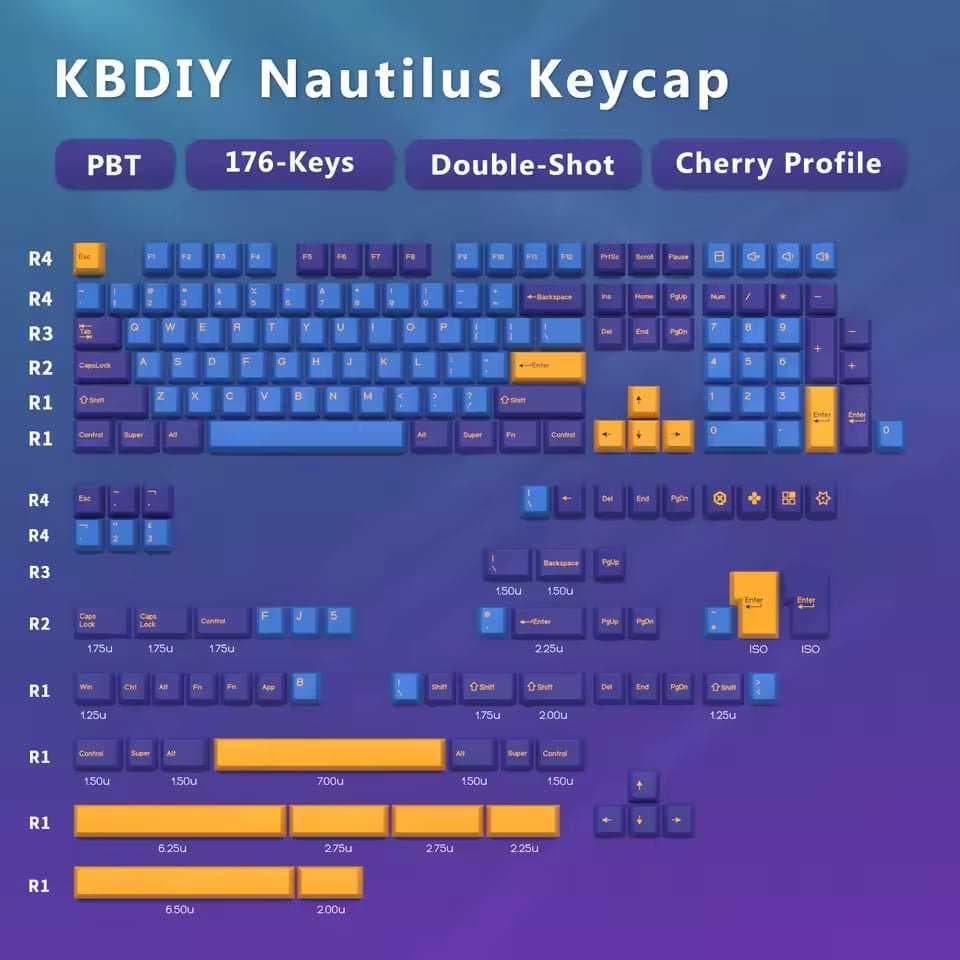 kit de teclas para teclado mecânico - cod u34