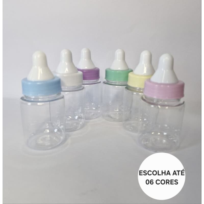 10 uni mini mamadeira para lembrancinhas chá de bebê e chá revelação / lembrancinha chá revelação