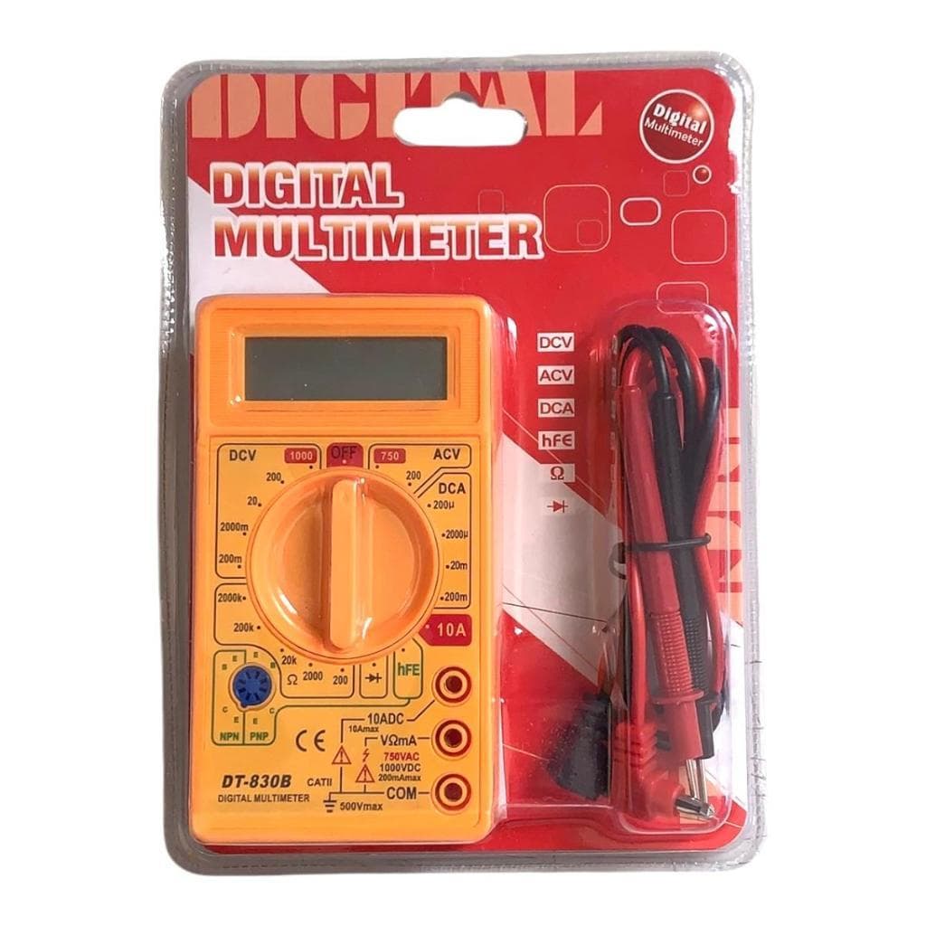 Multímetro Digital Profissional Portatil DT-830B