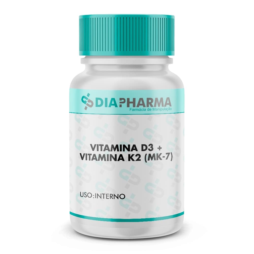 Vitamina D3 2.000 Ui + Vitamina K2 Mk7 100mcg - Autêntica