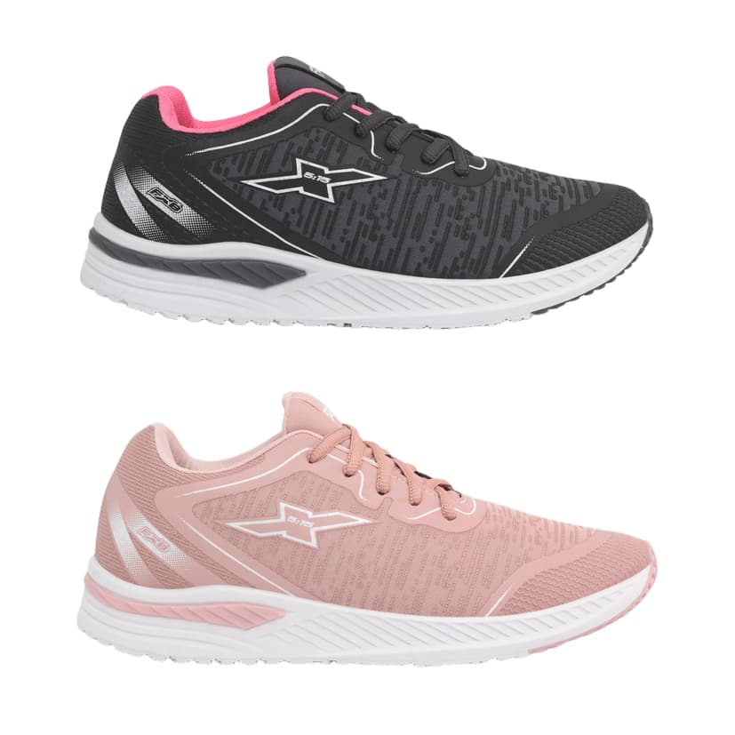 Kit 2 Pares Tênis Feminino Esportivo Caminhada Corrida Tenis para Academia Mulher FXB.5:15