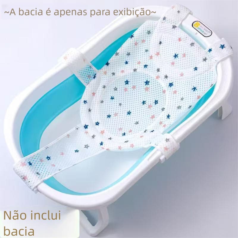 Rede De Proteção Para Banheira Bebê Redutora Suporte para Banho--3807